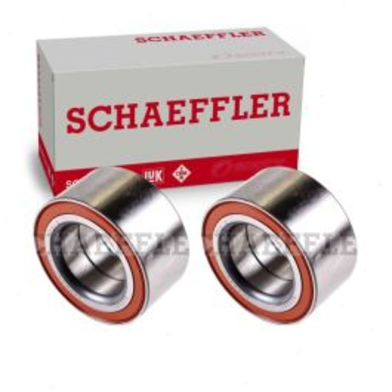 2 pc Schaeffler Rear Wheel Bearings for 2003-2016 BMW Z4 2.5L 3.0L L6