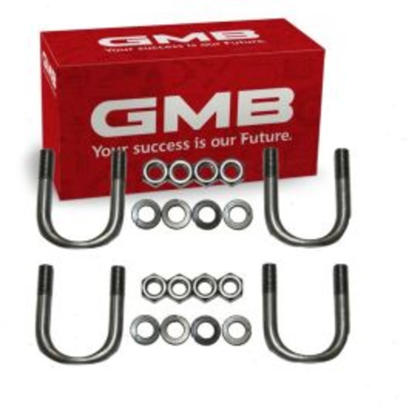 2 pc GMB Int Shaft Front Rear Universal Joint U-Bolt Kit for 1959-1978 Ford F-250