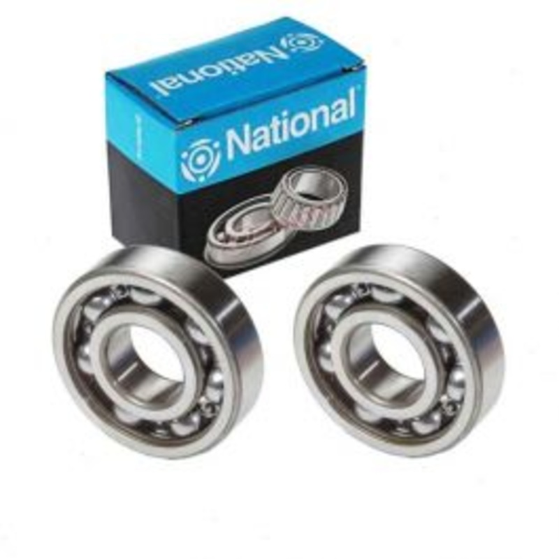 2 pc National Front Inner Wheel Bearings for 1976-1987 Subaru Standard