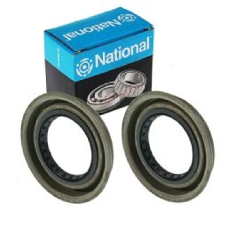 2 pc National Rear Axle Shaft Seals for 2002 Lincoln Blackwood