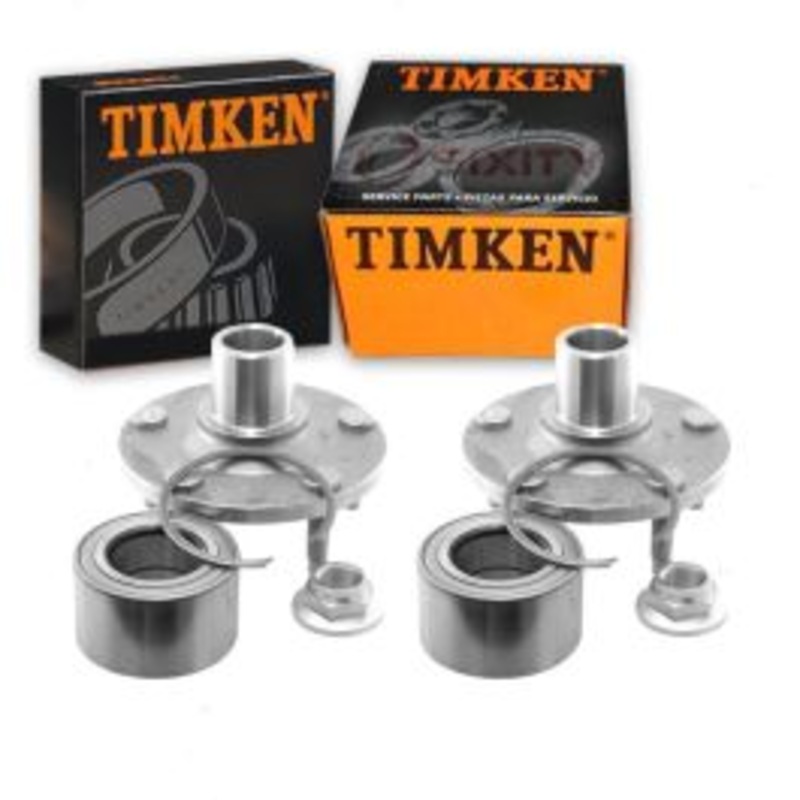 2 pc Timken Front Wheel Bearing Hub Assemblys for 2001-2011 Mazda Tribute