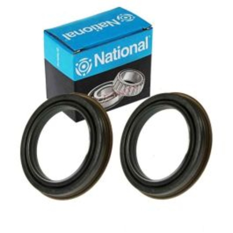 2 pc National Rear Inner Wheel Seals for 2007-2010 GMC Sierra 3500 HD