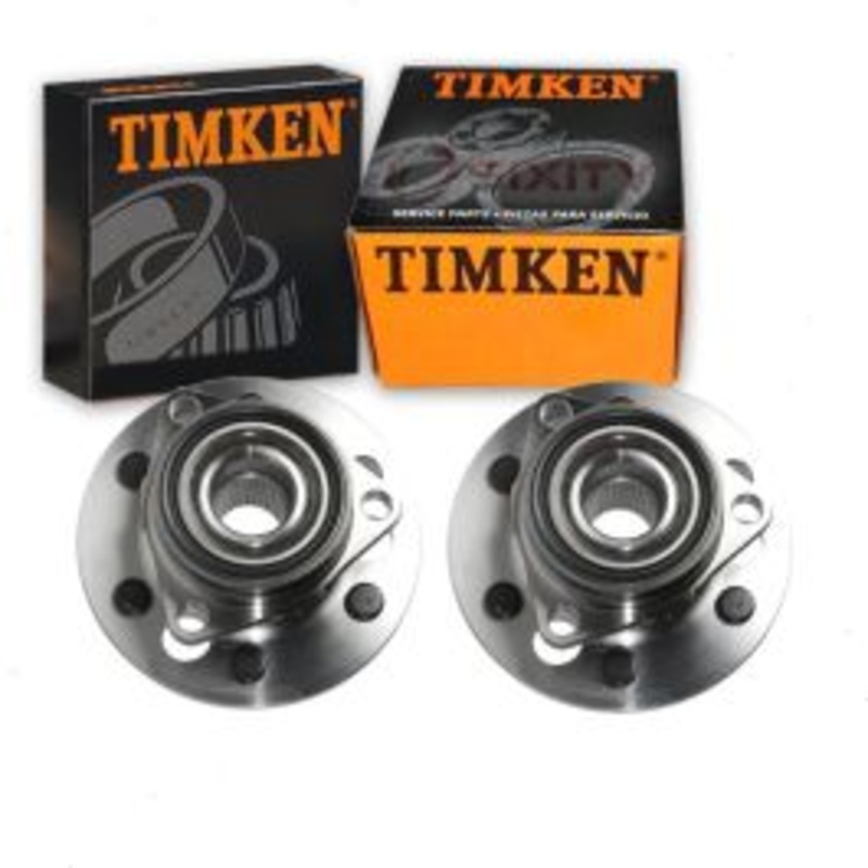 2 pc Timken Front Wheel Bearing Hub Assemblys for 1988 Chevrolet V20 Suburban