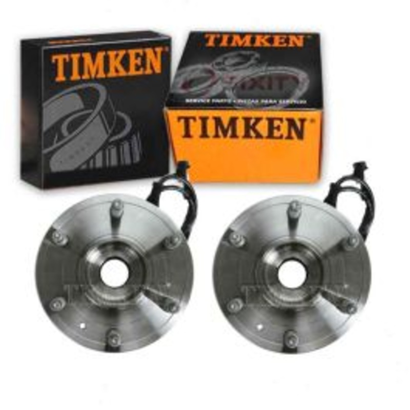 2 pc Timken Front Wheel Bearing Hub Assemblys for 2003-2005 Chevrolet Express 2500