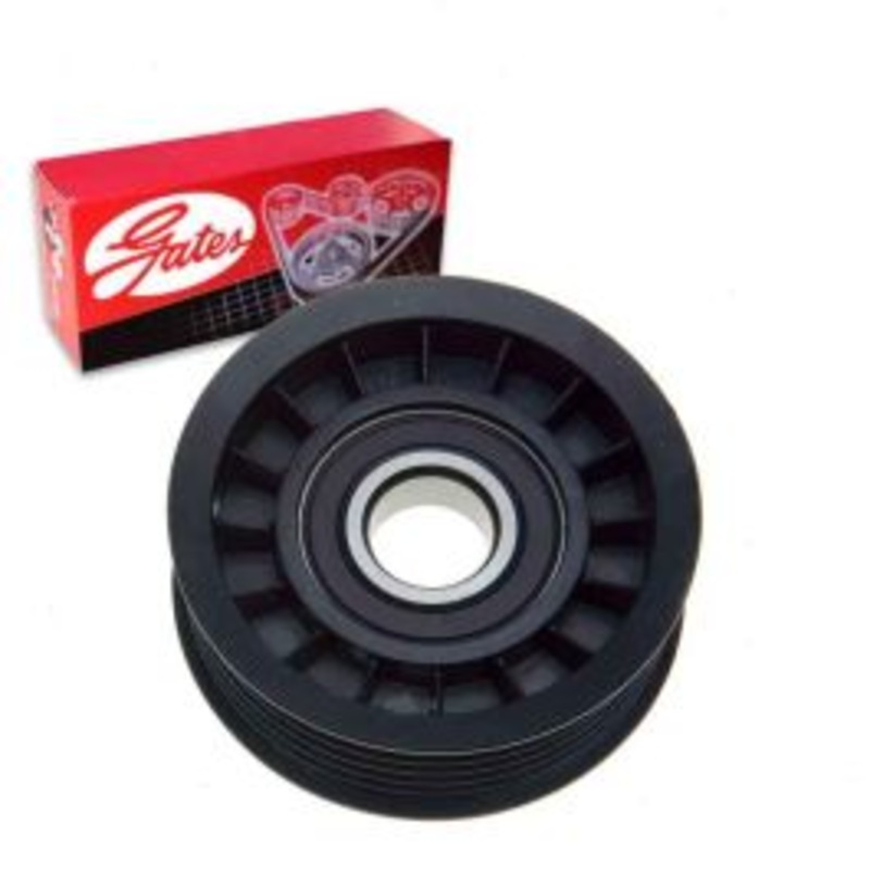 Gates DriveAlign Grooved Pulley Drive Belt Idler Pulley for 2006-2009 Mercury Milan 3.0L V6