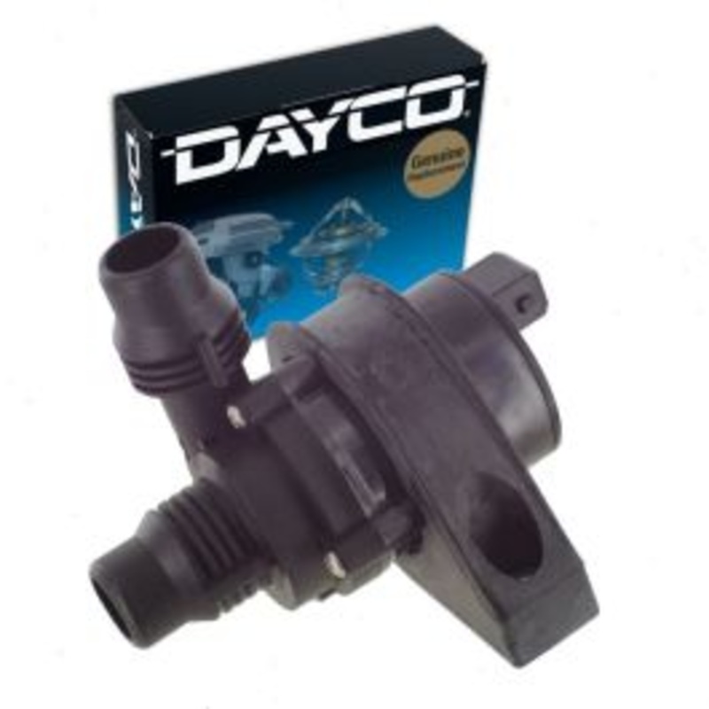 Dayco Heater Engine Auxiliary Water Pump for 2009-2018 BMW X5 3.0L 4.4L L6 V8
