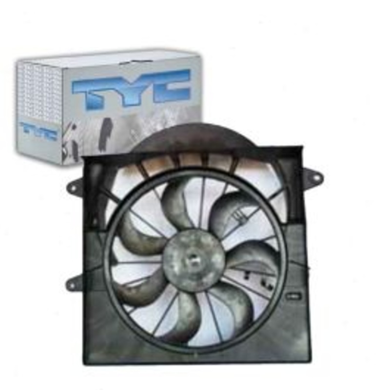 TYC 621220 Dual Radiator & Condenser Fan Assembly