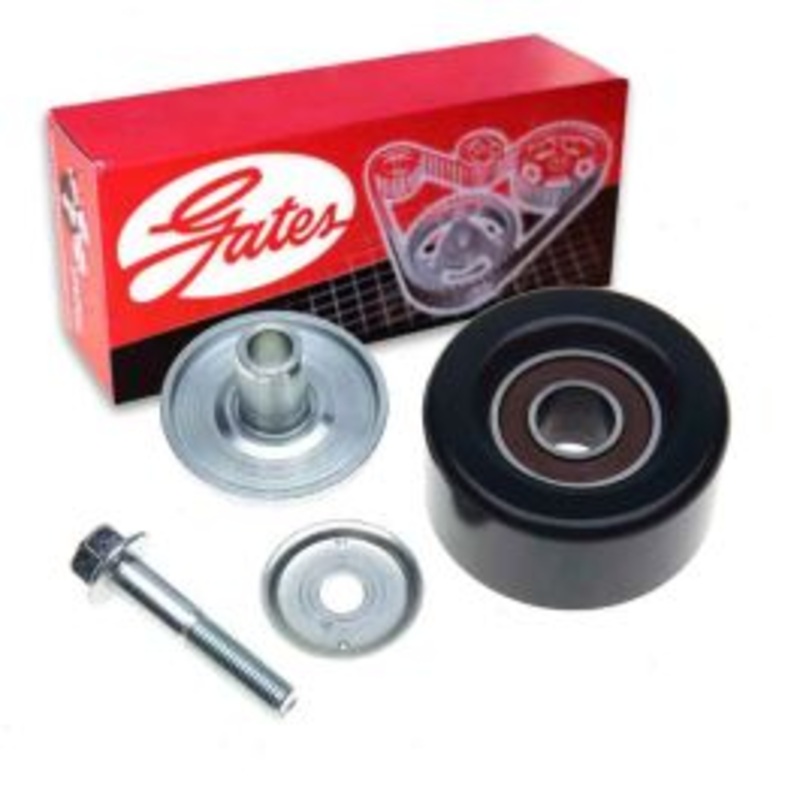 Gates DriveAlign Drive Belt Idler Pulley for 2018 Toyota Hilux 2.8L L4