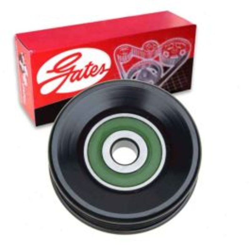 Gates DriveAlign Power Steering Drive Belt Idler Pulley for 1995-2004 Toyota Tacoma 2.4L 2.7L L4