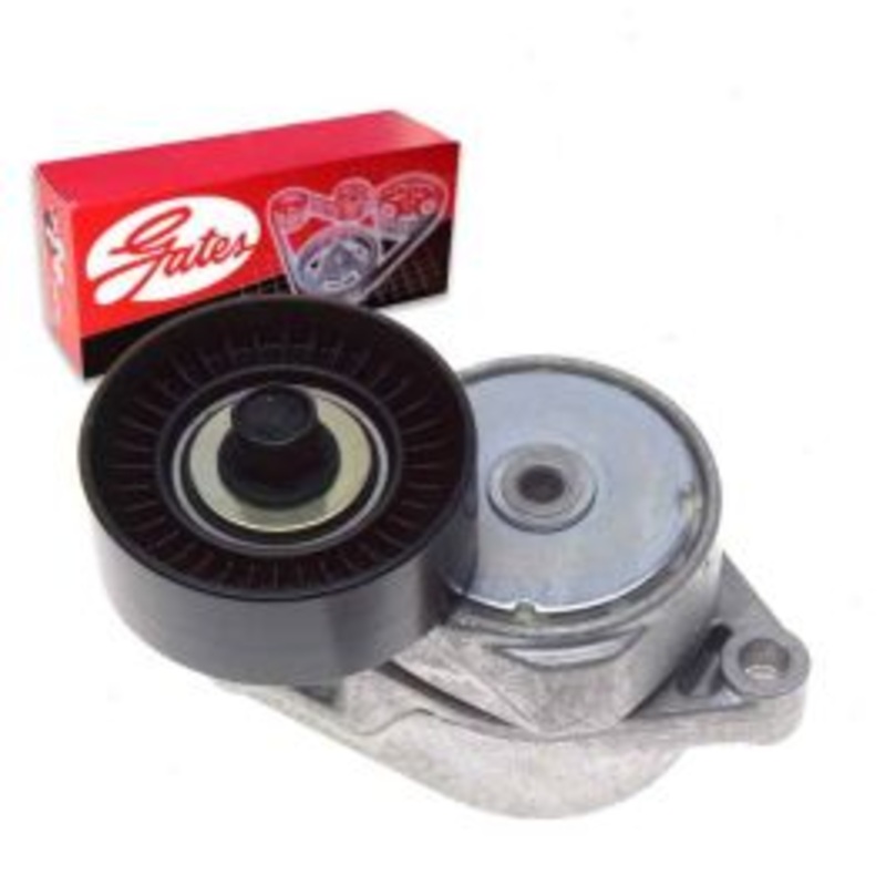 Gates DriveAlign Alternator Power Steering Water Pump Drive Belt Tensioner Assembly for 1997-2000 BMW 528i 2.8L L6