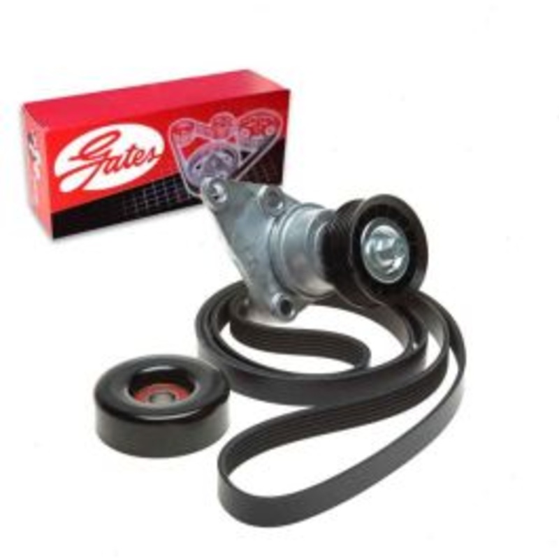 Gates Serpentine Belt Drive Component Kit for 2002 Cadillac Escalade EXT 6.0L V8