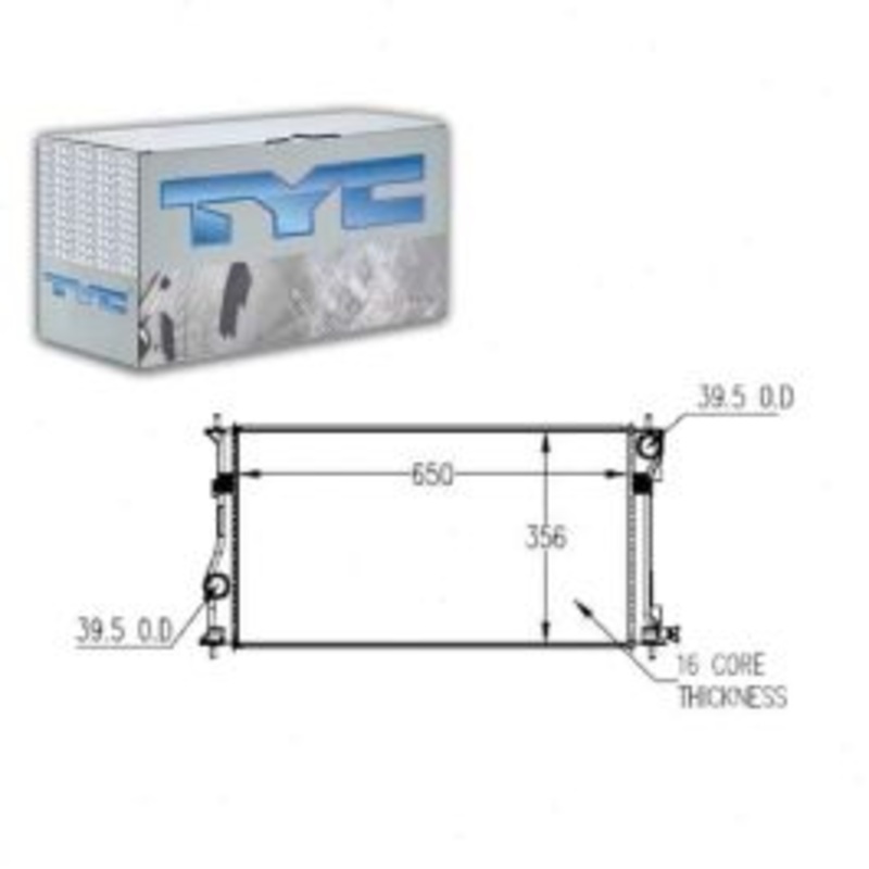 TYC Radiator for 2013-2015 Scion FR-S 2.0L H4
