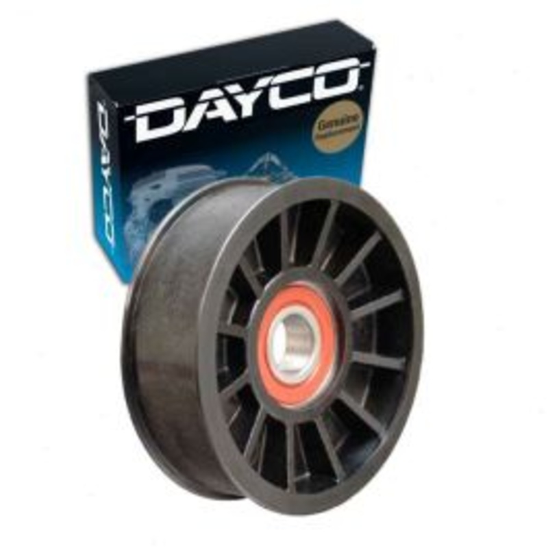 Dayco Drive Belt Idler Pulley for 1987-1996 Ford E-350 Econoline Club Wagon 4.9L 5.8L L6 V8