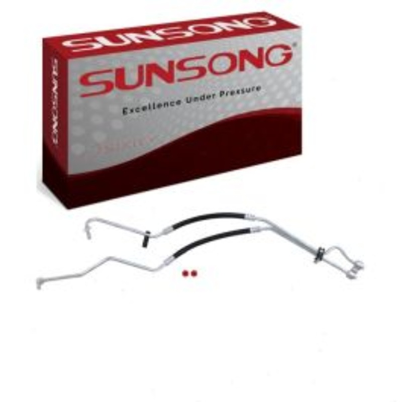 Sunsong Assembly Oil Filter To Radiator Engine Oil Cooler Hose Assembly for 1996-2004 GMC Jimmy