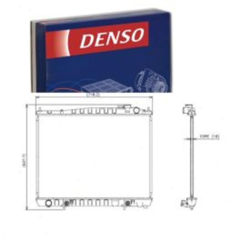 DENSO Radiator for 2001-2004 Nissan Pathfinder 3.5L V6