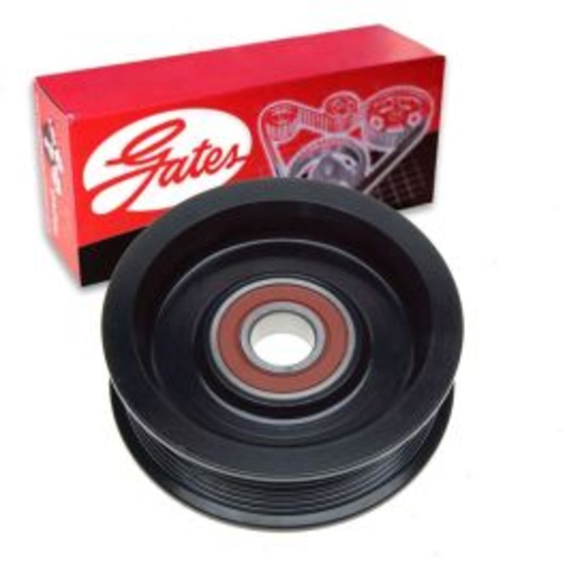 Gates DriveAlign Drive Belt Idler Pulley for 1996-1999 GMC P3500 6.5L V8
