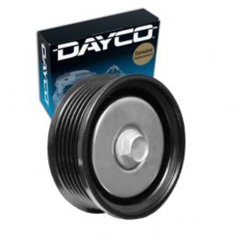 Dayco Grooved Pulley Drive Belt Idler Pulley for 2006-2011 Chevrolet Impala 3.5L 3.9L V6