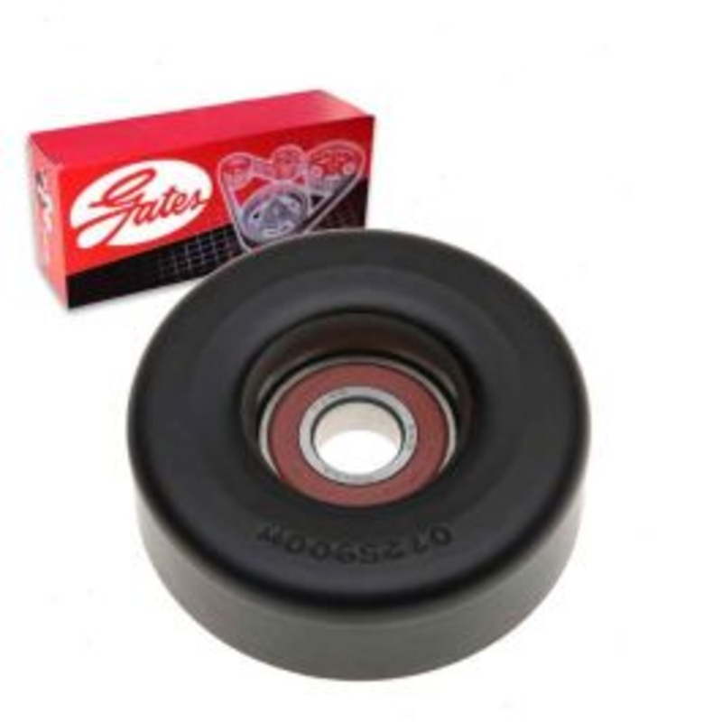 Gates DriveAlign Smooth Pulley Drive Belt Idler Pulley for 2004 Mercury Marauder 4.6L V8