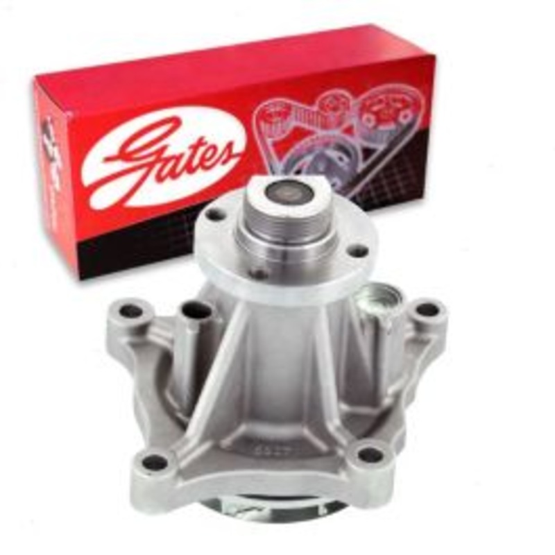 Gates Engine Water Pump for 2017-2018 Ford E-350 Super Duty 6.2L V8
