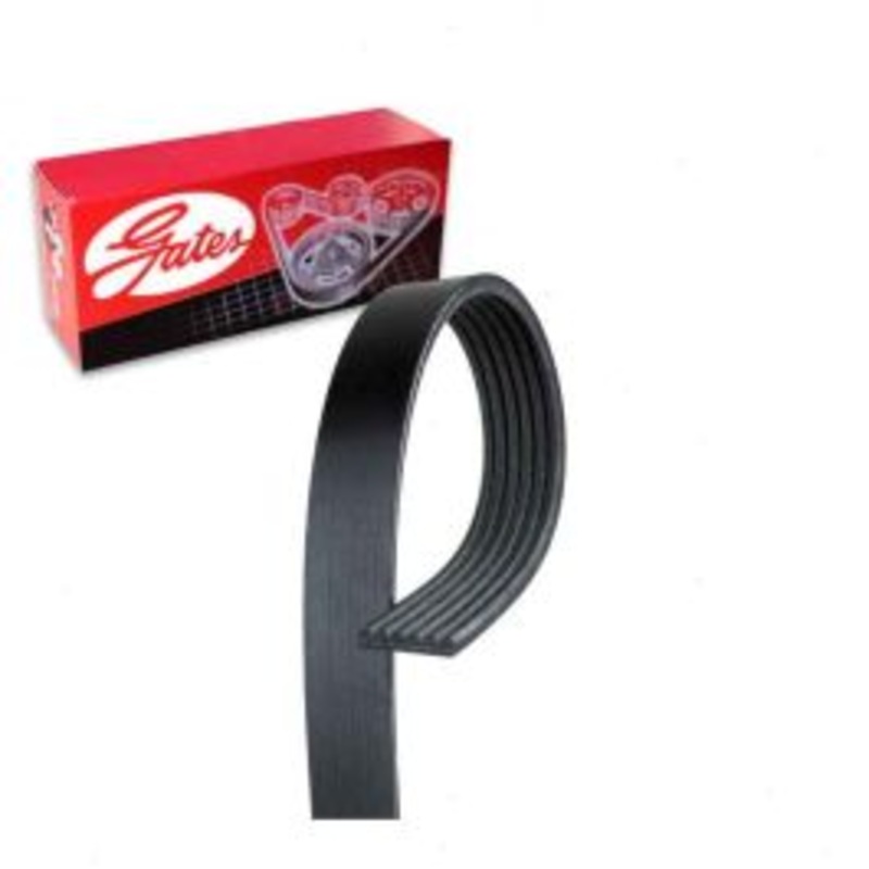 Gates Micro-V AC Serpentine Belt for 1985-1987 Ford Tempo 2.0L 2.3L L4