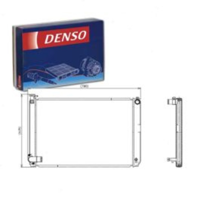 DENSO Radiator for 2006-2007 Toyota Highlander 3.3L V6