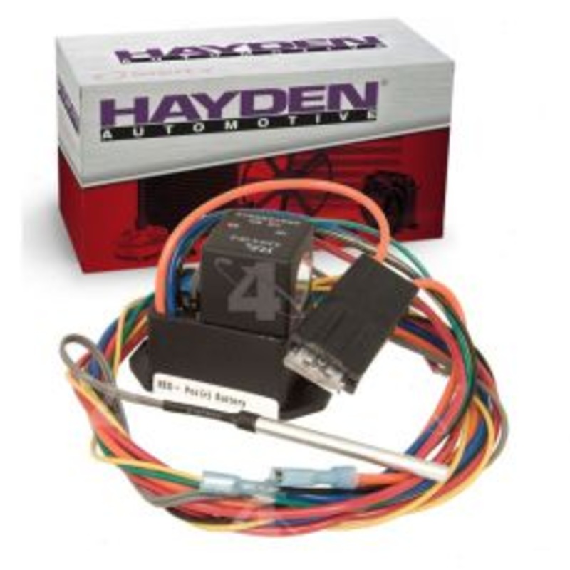 Hayden Engine Cooling Fan Controller for 1970-2015 Subaru 1400 Baja Brat BRZ Deluxe DL Forester GF GL GL-10 GLF Impreza Ju