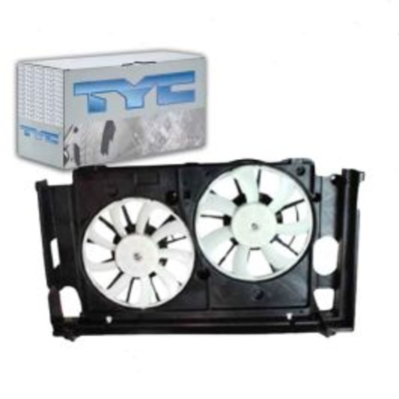 TYC 622310 Dual Radiator & Condenser Fan Assembly