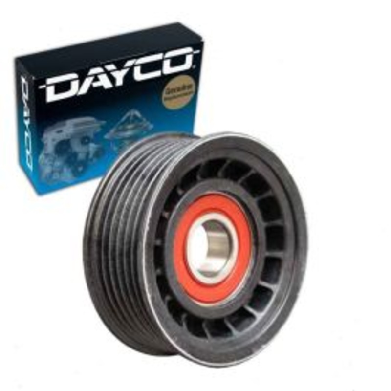 Dayco AC Bypass Drive Belt Idler Pulley for 1996 GMC K2500 Suburban 5.7L 7.4L V8