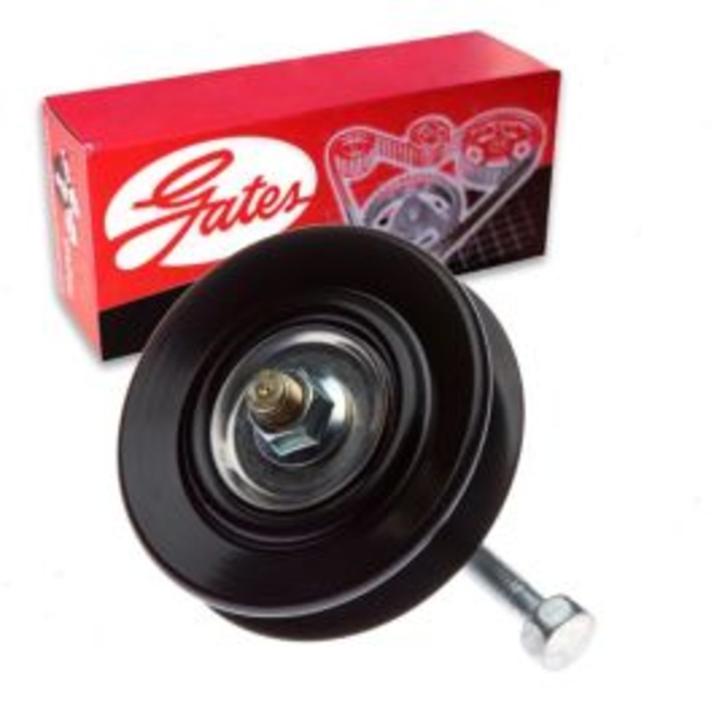 Gates DriveAlign Power Steering Drive Belt Tensioner Pulley for 2001-2004 Nissan Pickup 2.4L L4