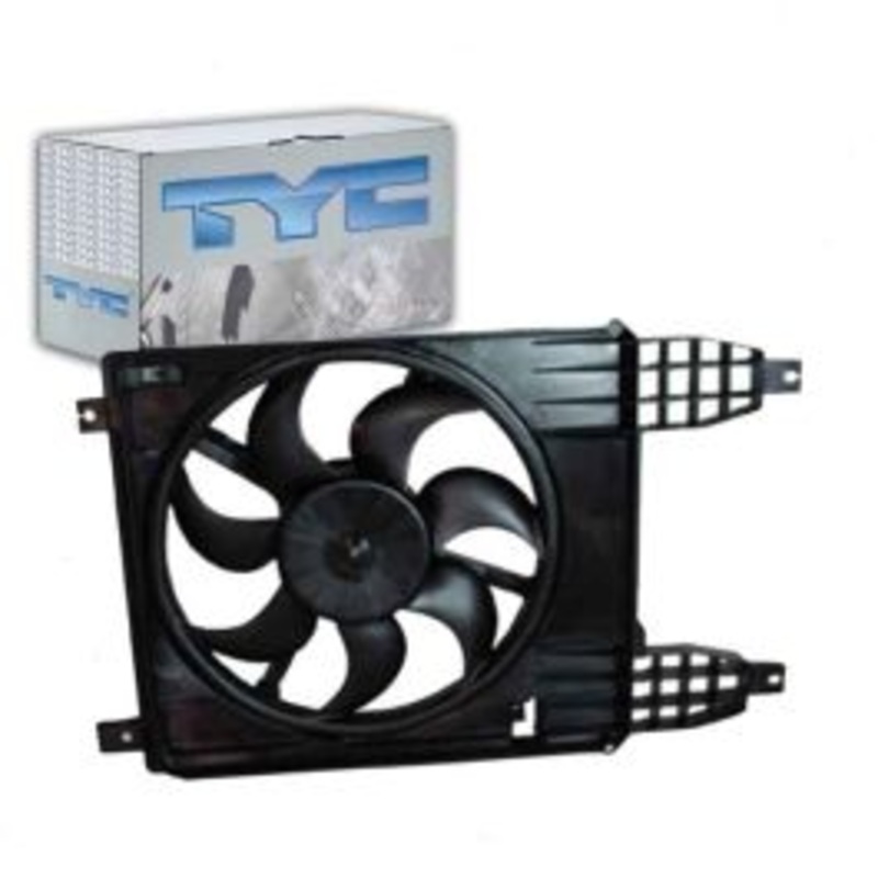 TYC 622260 Dual Radiator & Condenser Fan Assembly