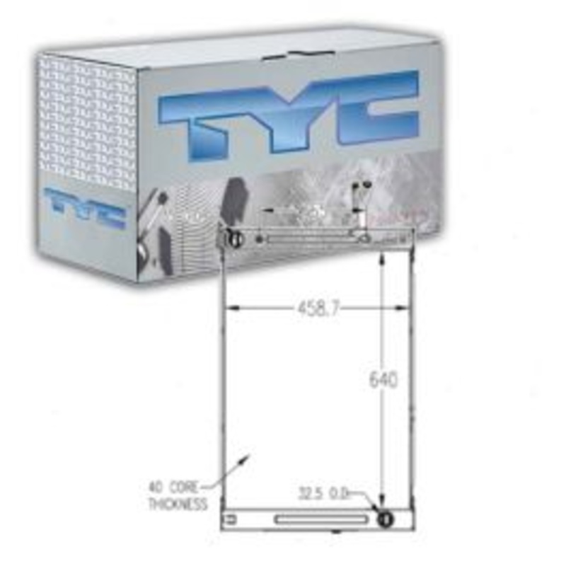 TYC Radiator for 2008-2013 Infiniti G37 3.7L V6