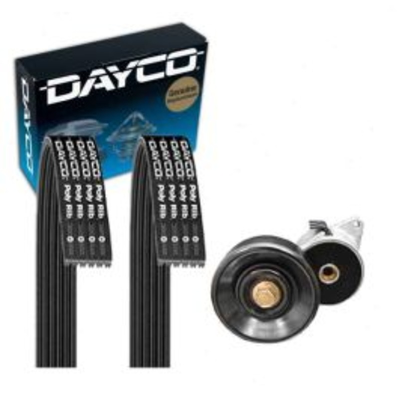 Dayco AC Alternator Tensioner Serpentine Belt Drive Component Kit for 1997-2003 Acura CL 3.0L V6