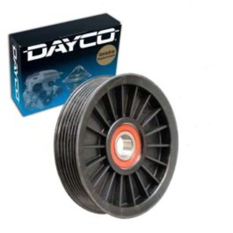 Dayco Drive Belt Idler Pulley for 1988-1995 GMC C2500 4.3L 5.0L 5.7L V6 V8