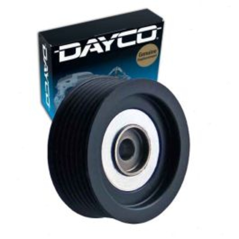 Dayco Grooved Pulley Drive Belt Idler Pulley for 2001-2006 Mitsubishi Montero 3.8L V6