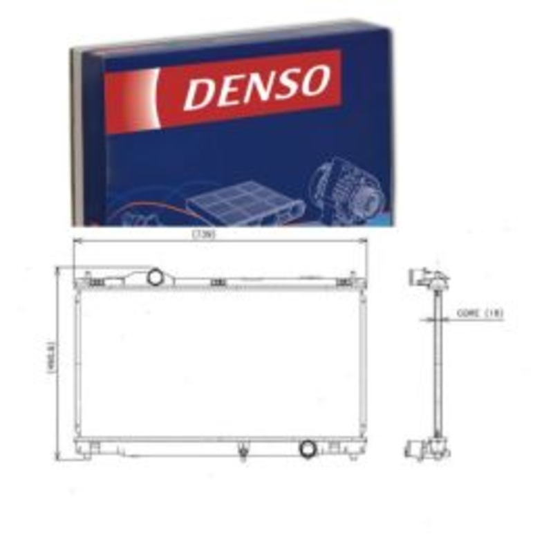 DENSO 221-3169 Radiator