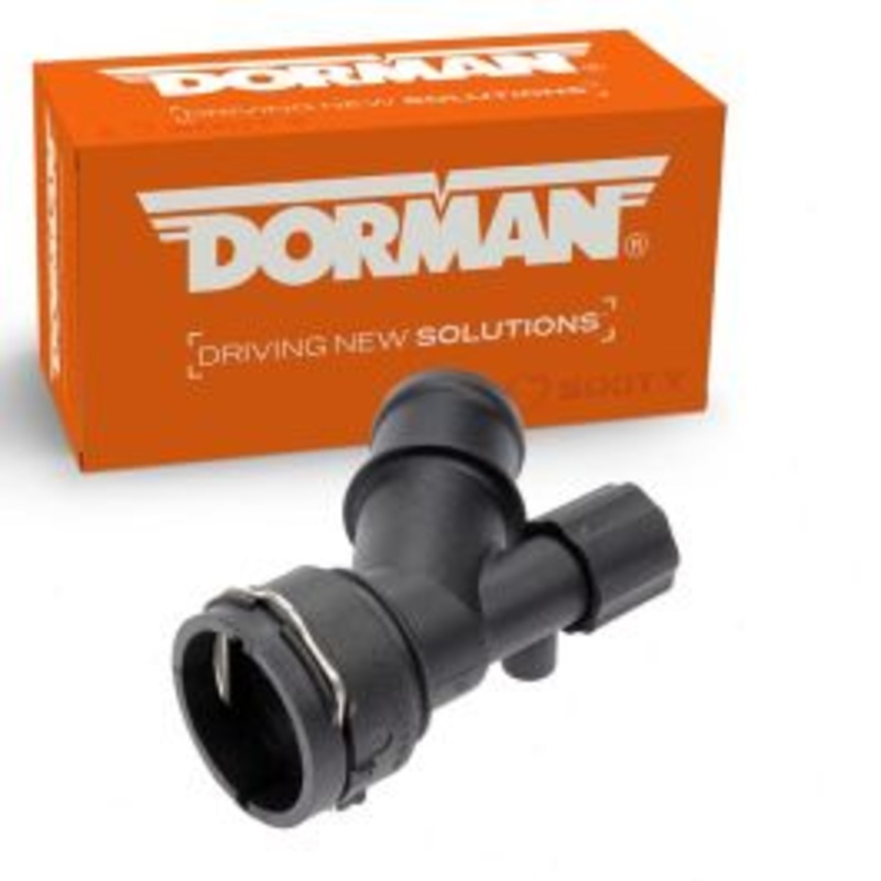 Dorman Radiator Coolant Hose Connector for 1999-2007 Volkswagen Golf 1.8L 1.9L 2.0L 2.8L L4 V6