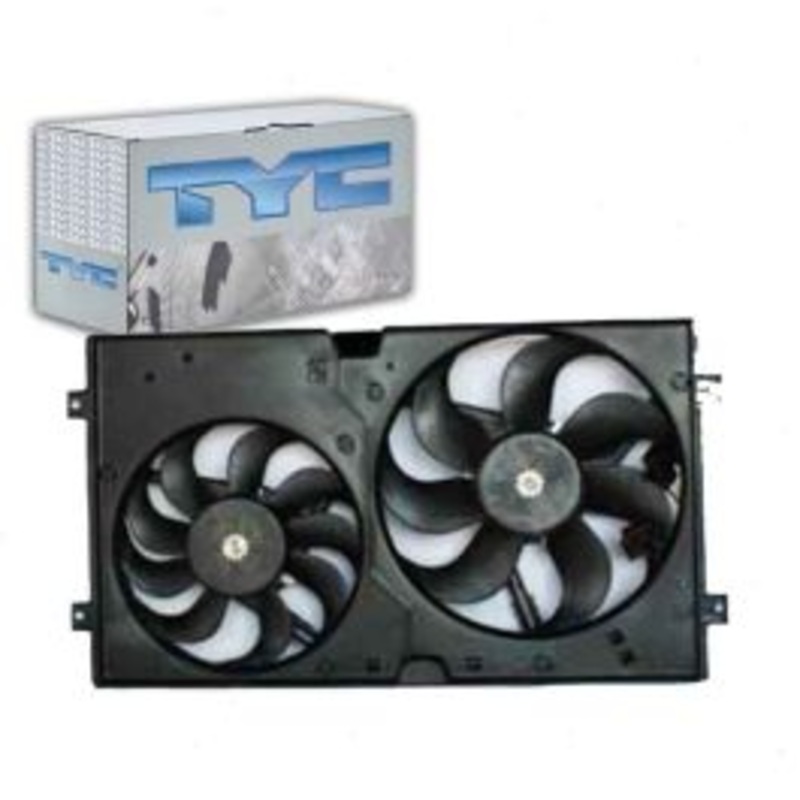 TYC 621000 Dual Radiator & Condenser Fan Assembly
