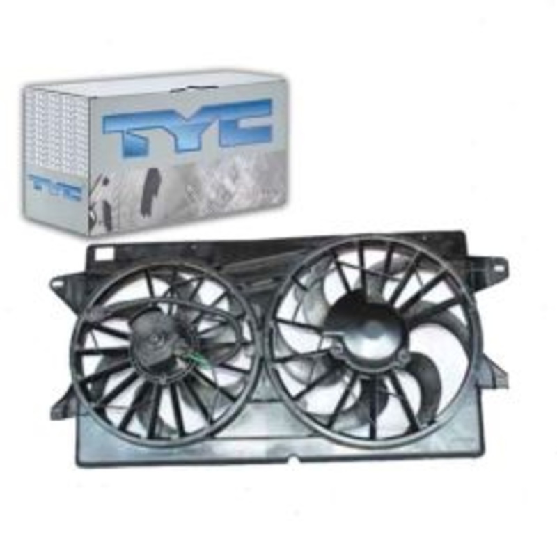 TYC 621010 Dual Radiator & Condenser Fan Assembly