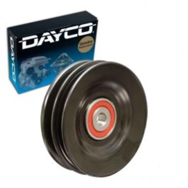 Dayco Drive Belt Idler Pulley for 1985-1992 Dodge D250 3.9L 5.2L 5.9L V6 V8