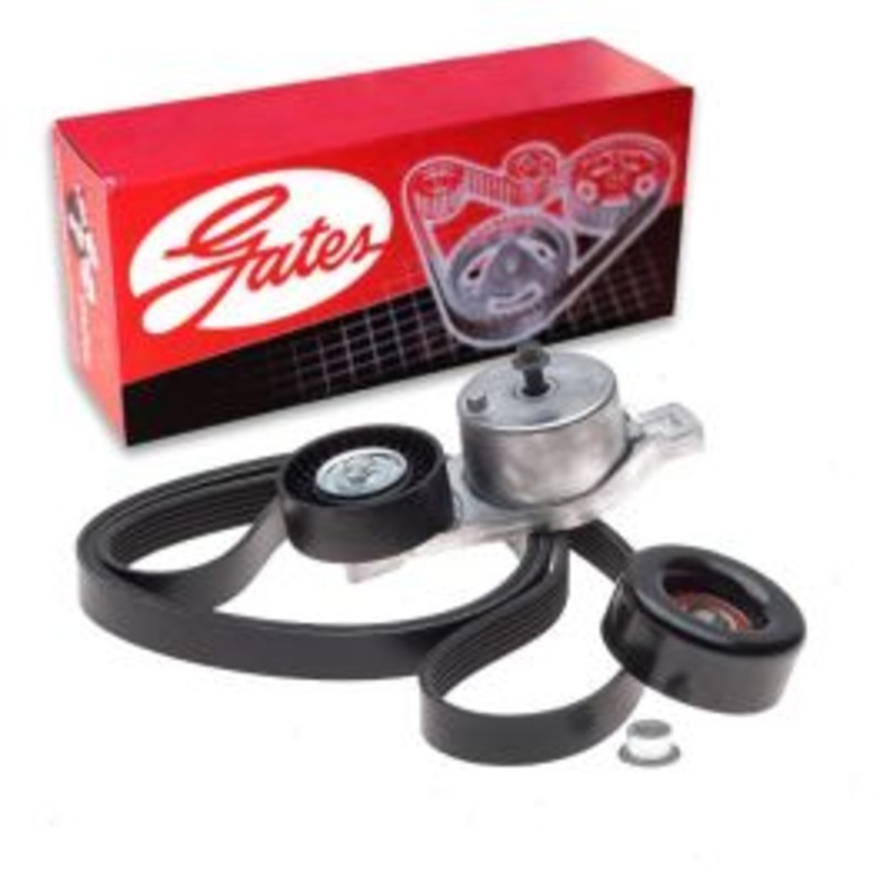 Gates Complete Serpentine Belt Drive Component Kit for 2001-2007 Dodge Grand Caravan 3.3L 3.8L V6