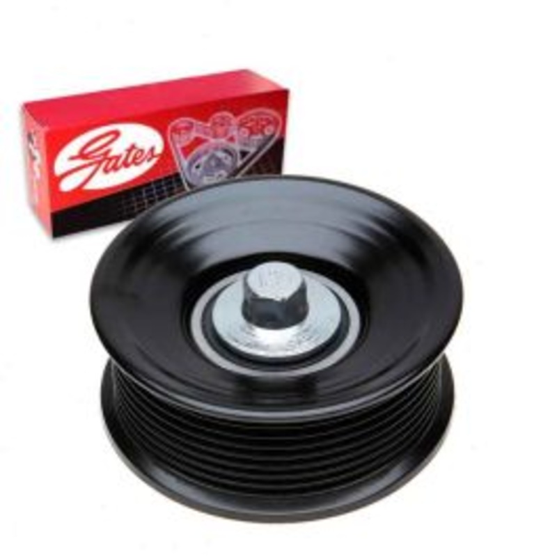 Gates DriveAlign Accessory Drive Drive Belt Idler Pulley for 2004-2005 Ford E-350 Club Wagon 6.0L V8