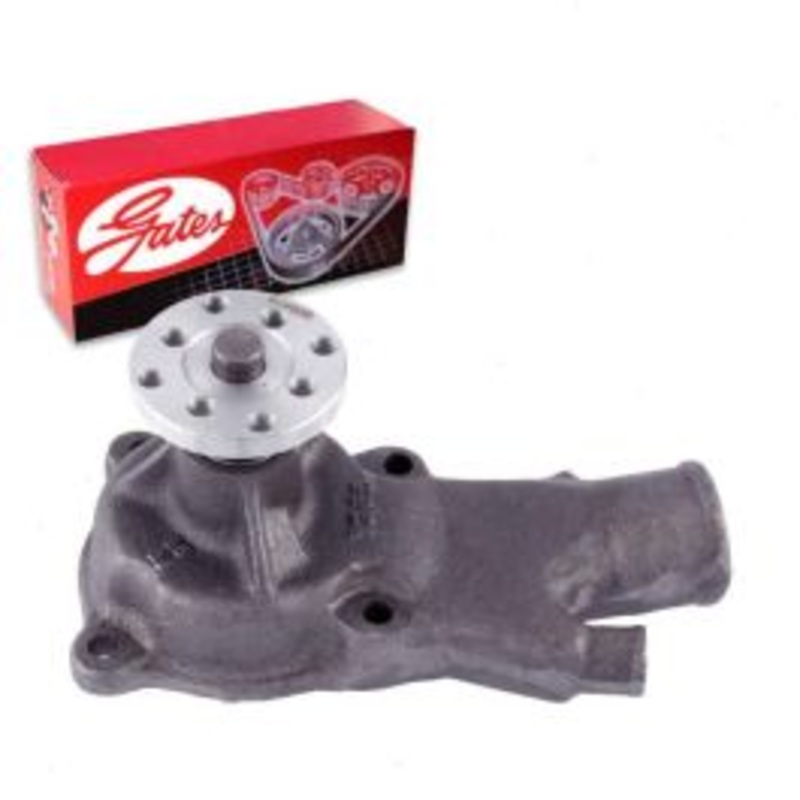Gates Engine Water Pump for 1967-1974 GMC P25 P2500 Van 4.1L L6