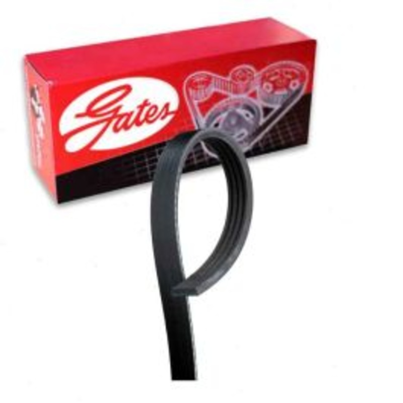 Gates Stretch Fit Micro-V AC Serpentine Belt for 2013-2019 Ford Explorer 2.0L 2.3L L4