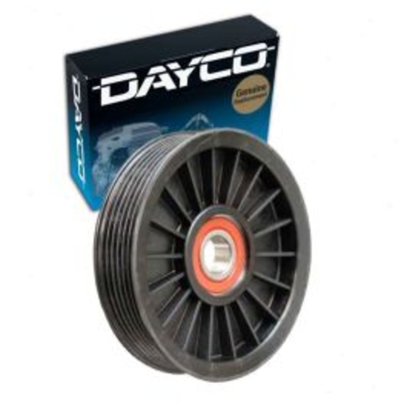 Dayco Drive Belt Idler Pulley for 1987-1991 GMC R2500 Suburban 5.7L V8