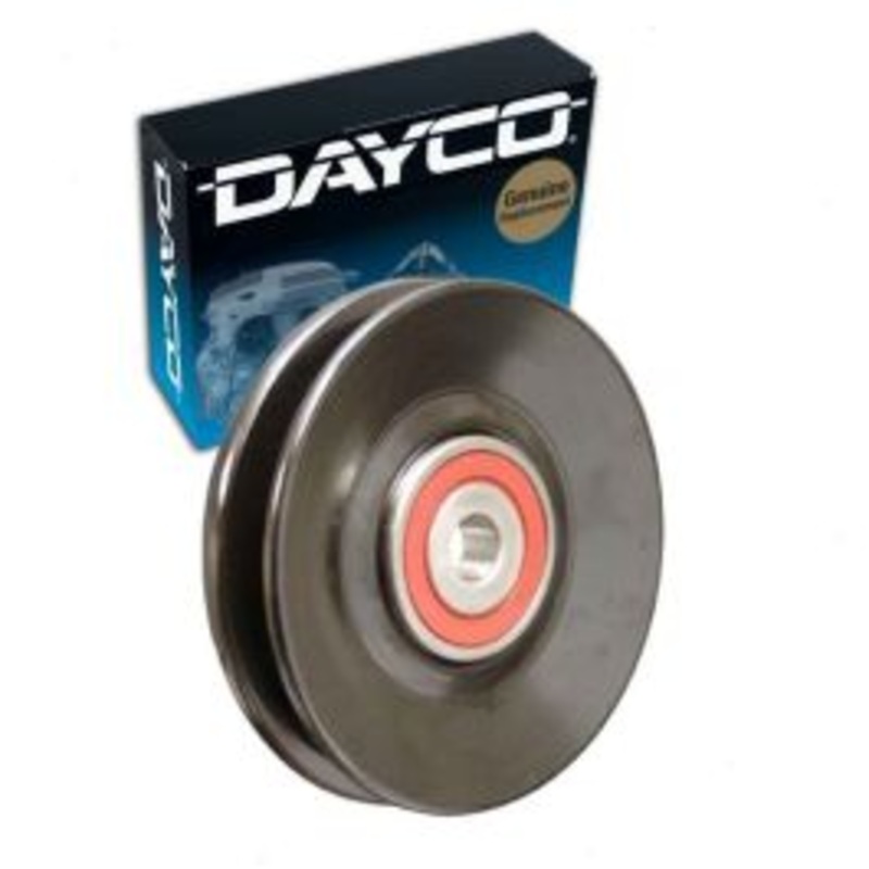 Dayco Drive Belt Idler Pulley for 1981-1987 Dodge B250 3.7L 5.2L 5.9L L6 V8