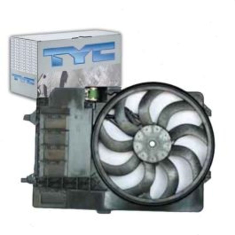 TYC 621080 Dual Radiator & Condenser Fan Assembly
