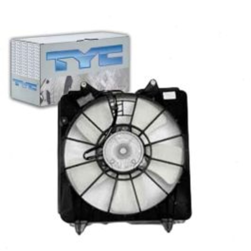 TYC Left Engine Cooling Fan Assembly for 2006-2011 Honda Civic 1.8L L4
