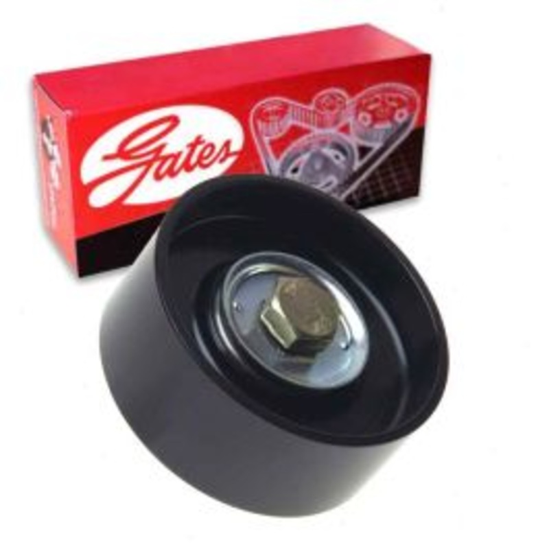 Gates DriveAlign Smooth Pulley Drive Belt Idler Pulley for 2009-2010 Infiniti M35 3.5L V6