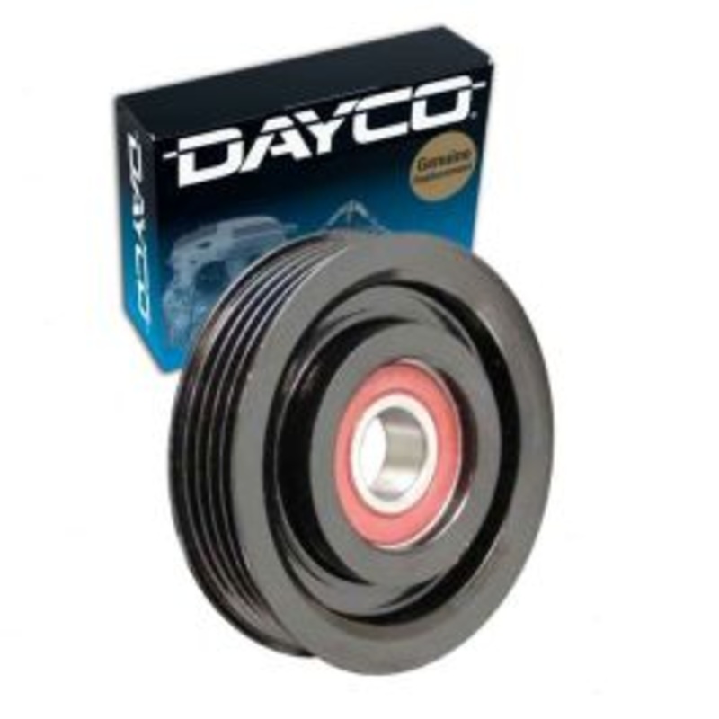 Dayco Grooved Pulley Drive Belt Idler Pulley for 1993-2001 Nissan Quest