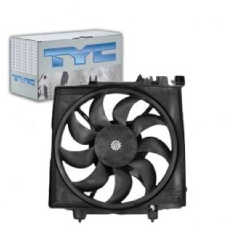 TYC Left Engine Cooling Fan Assembly for 2013-2015 Subaru XV Crosstrek